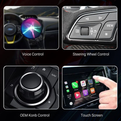 Adaptateur Carplay sans fil Android Auto 2 en 1, Dongle intelligent 2025 5G WIFI pour téléphone iphone Android